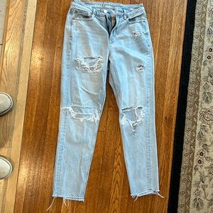 Light blue jeans from American Eagle